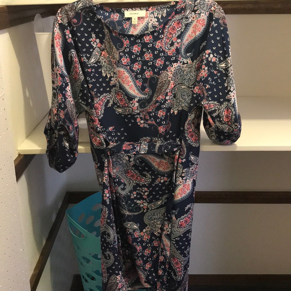 Flowery short dress